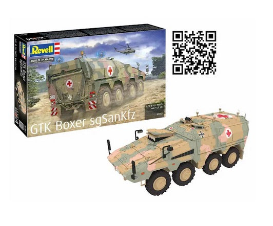 1/72 GTK Boxer sgSanKfz Sanitatskraftwagen Ambulance - Hobby Sense