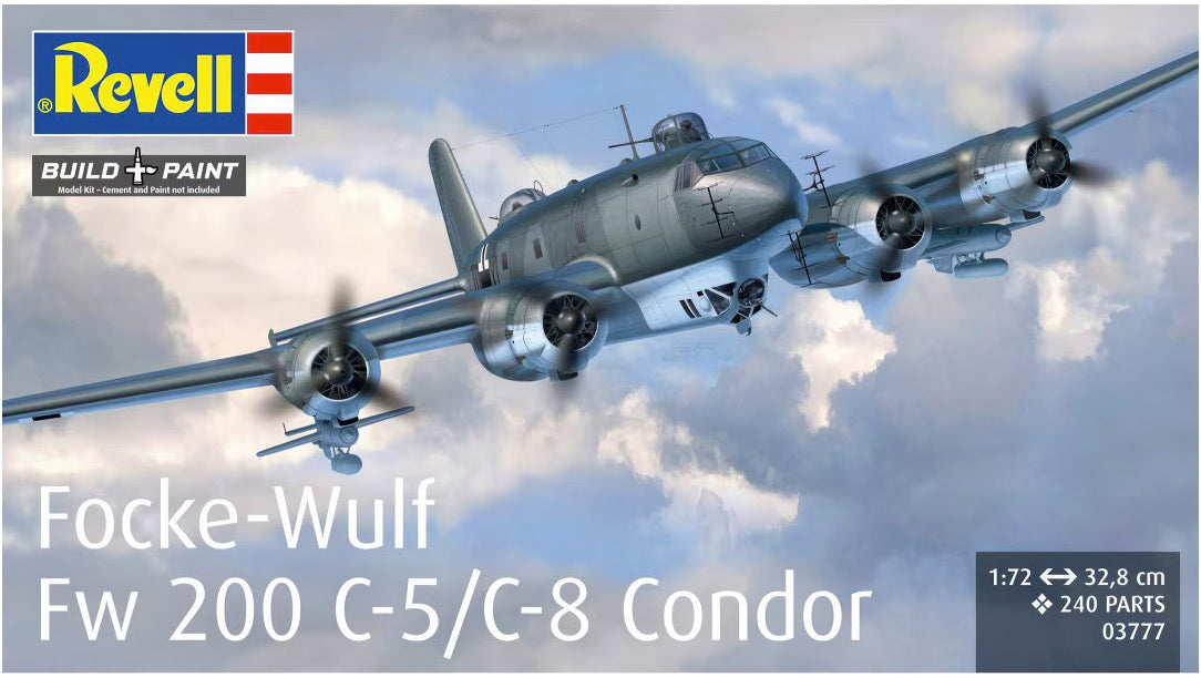 1/72 Focke Wulf Fw 200 C-5/C-8 Condor - Hobby Sense