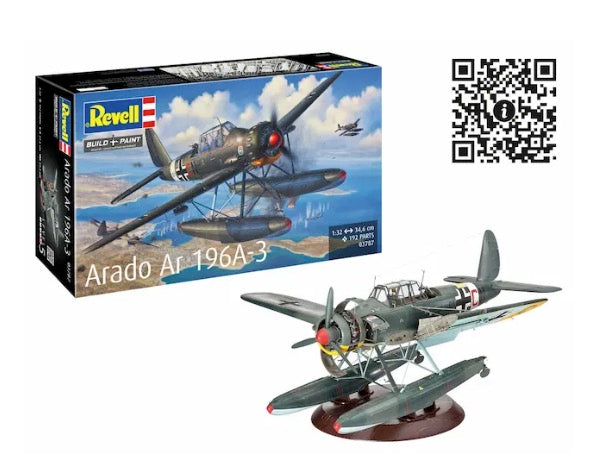 Revell Germany 1/32 Arado Ar 196A-3 - Hobby Sense
