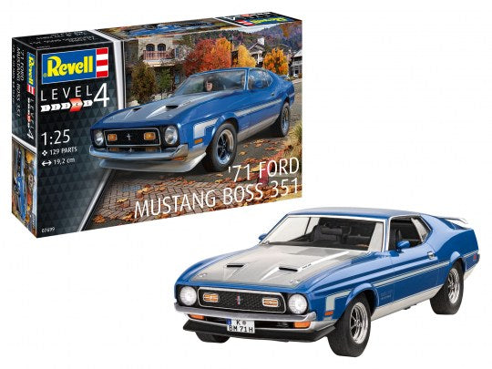 1/25 1971 Ford Mustang Boss 351 - Hobby Sense