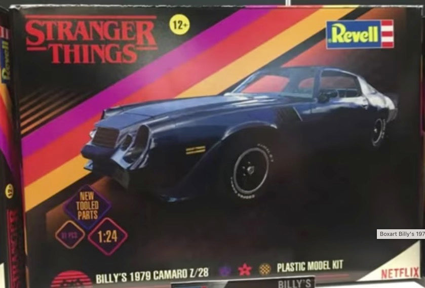 1/24 Stranger Things Billy's Chevy Camaro, Revell Germany - Hobby Sense