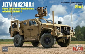 1/35 JLTV M1278A1 Heavy Gun Carrier Modification with M153 Crows II - Hobby Sense