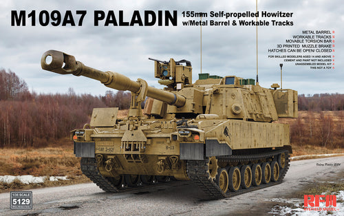 1/35 M109A7 Paladin Self-Propelled Howitzer