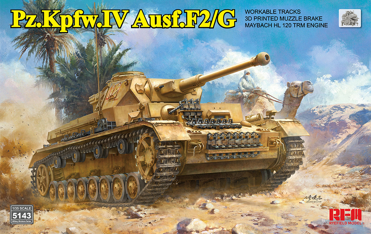 1/35 Sd.Kfz.161/1 Panzerkampfwagen IV Ausf. F2/G - Hobby Sense
