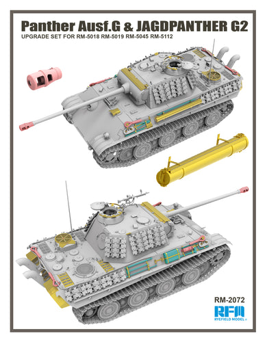 1/35 Panther Ausf.G Upgrade Set, for kits 5018, 5019, 5112