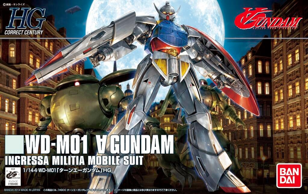 Bandai 1/144 HG WD-M01 ∀ Gundam