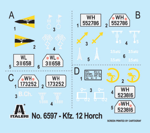 1/35 Kfz. 12 Horch 901 typ 40 fruhen Ausf. - Hobby Sense