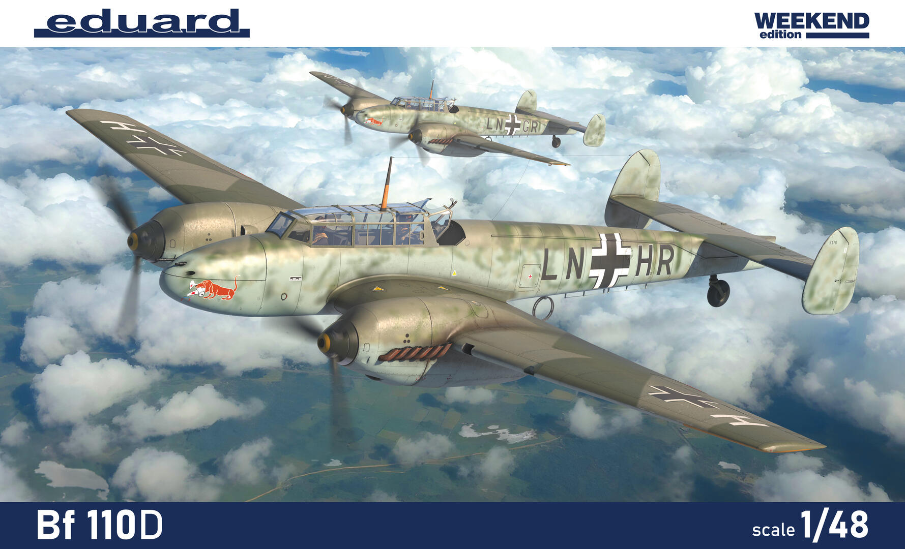 1/48 Bf 110D Weekend Edition - Hobby Sense