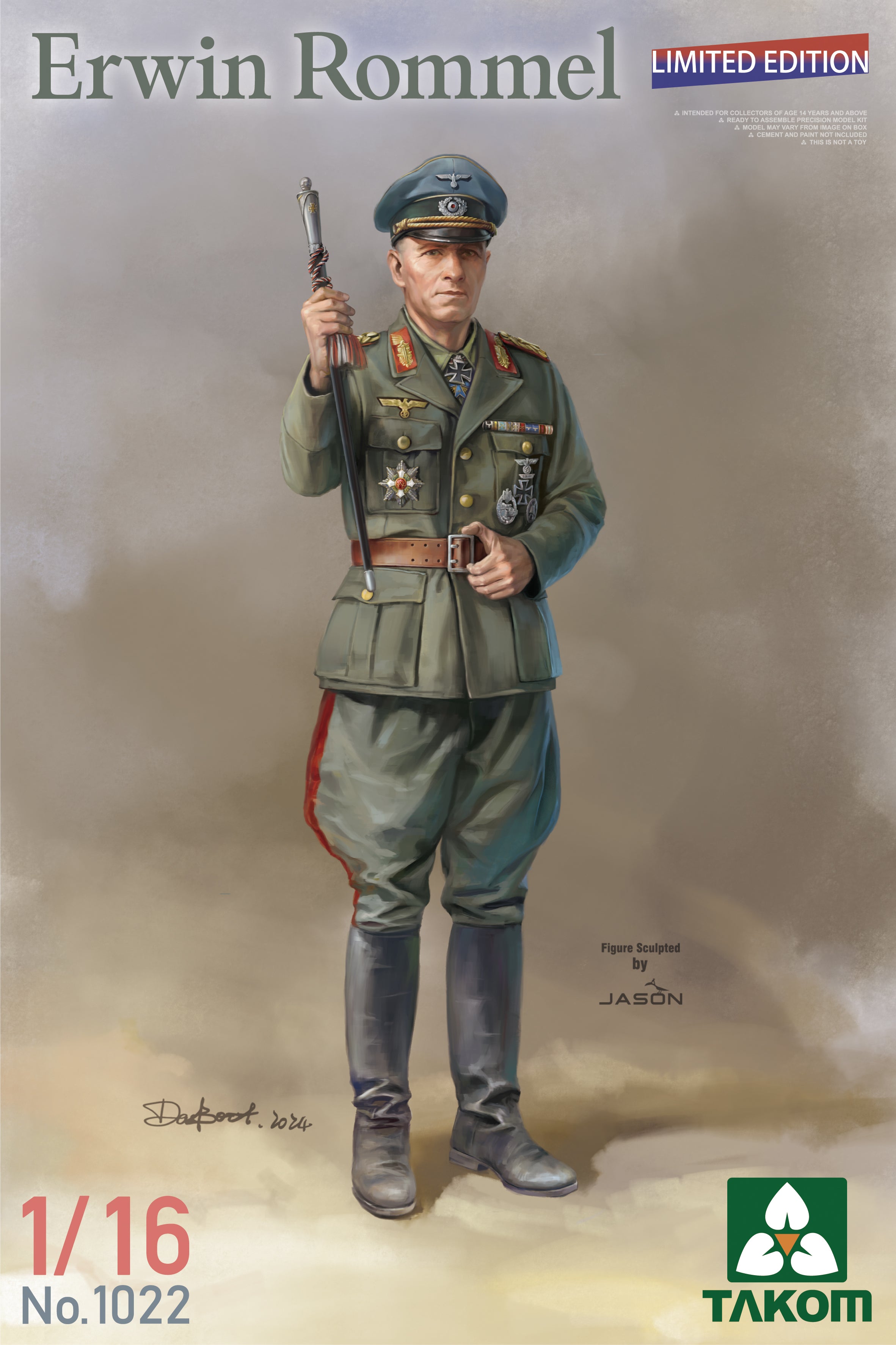 1/16 Erwin Rommel Limited Edition - Hobby Sense