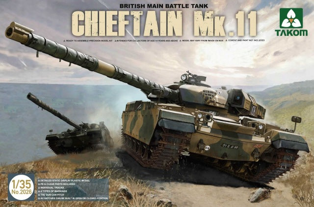 Takom 1/35 British Main Battle Tank Chieftain Mk.11