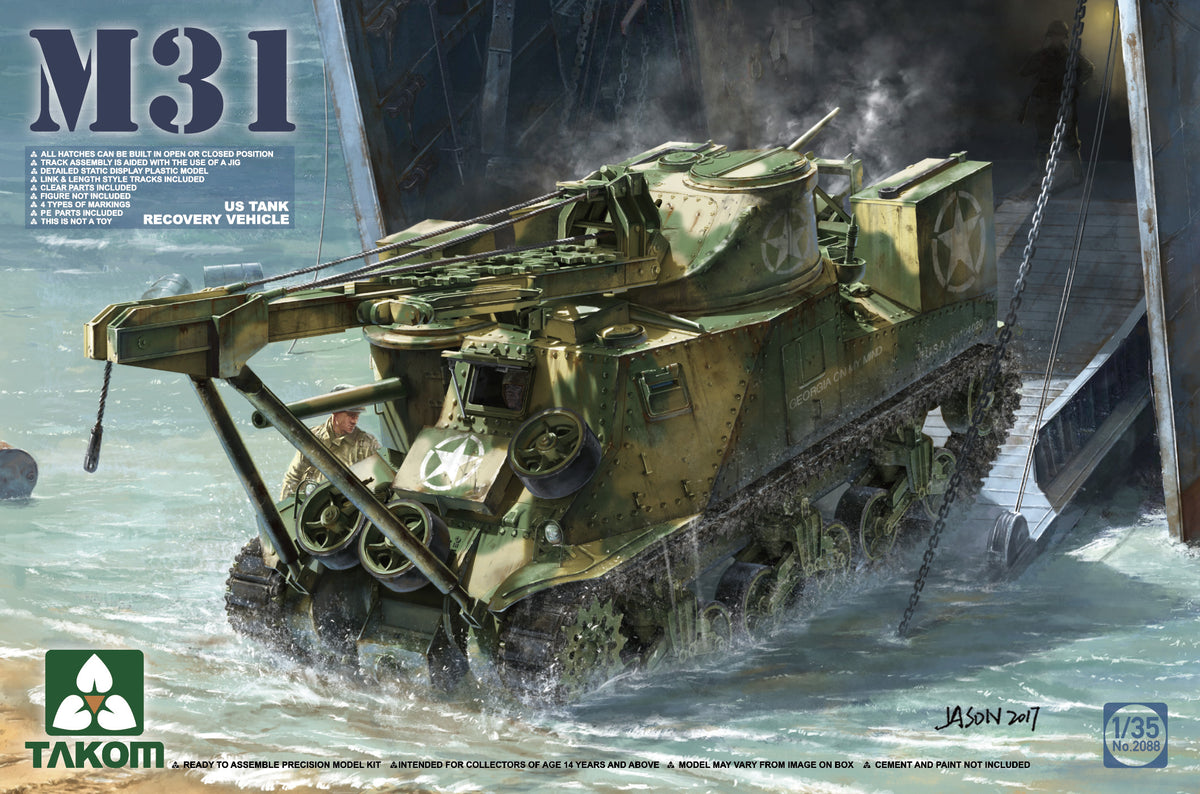 Takom 1/35 M31 US Tank Recovery Vehicle