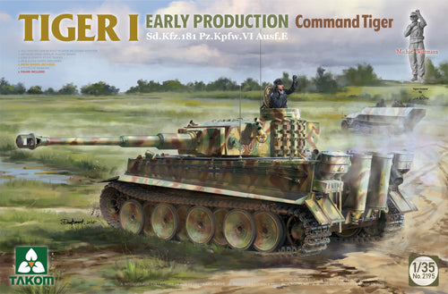 1/35 Sd.Kfz.181 Pz.Kpfw.VI Ausf.E Tiger I Command Tiger Michael Wittmann Early Production - Hobby Sense
