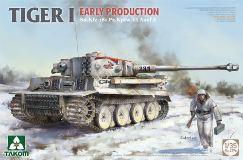 1/35 Sd.Kfz.181 Pz.Kpfw.VI Ausf.E Tiger I Early Production - Hobby Sense