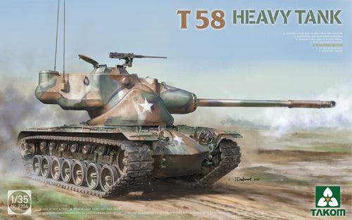 1/35 T58 Heavy Tank - Hobby Sense