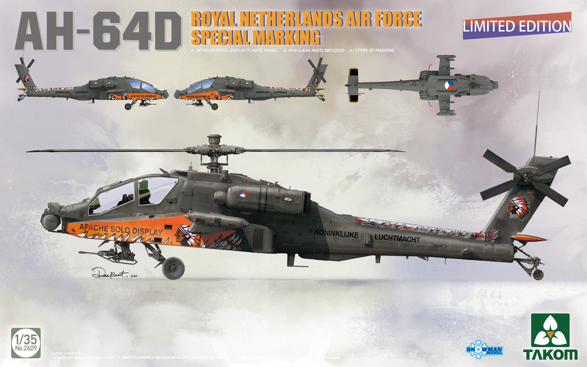 1/35 AH64D Royal Netherlands Air Force - Hobby Sense
