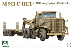 1/72 M911 C-HET w/ M747 Heavy Equipment Semi-Trailer - Hobby Sense