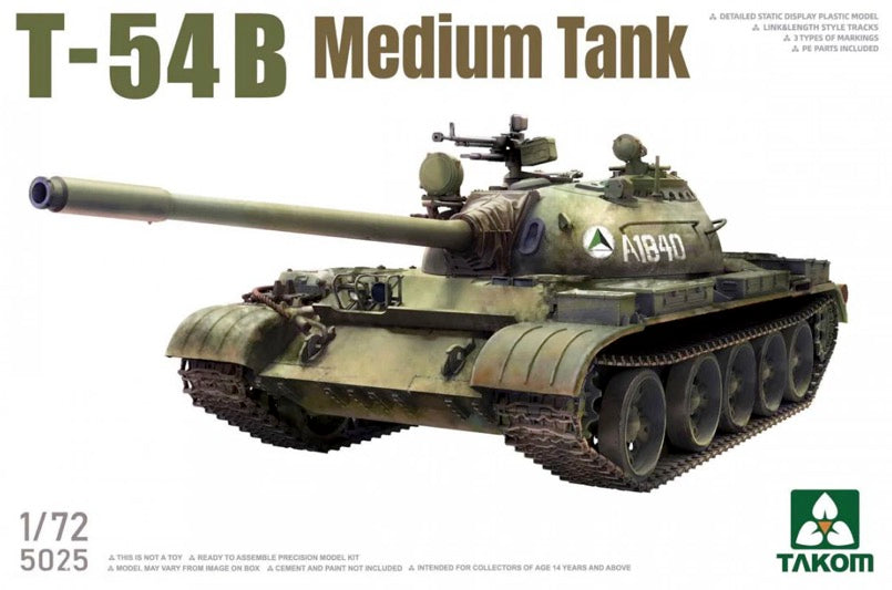 Takom 1/72 T54B Medium Tank