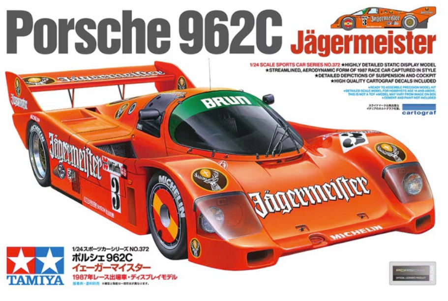 1/24 Porsche 962C Jagermeister - Hobby Sense