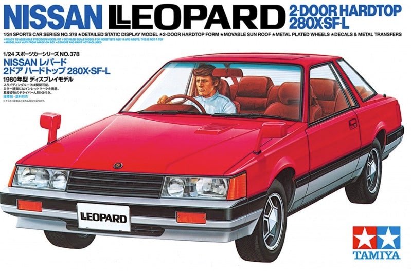 Tamiya 1/24 Nissan Leopard 2-Door Hardtop 280X-SF-L
