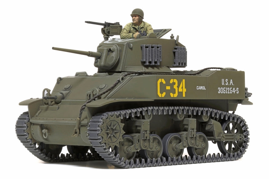 1/48 US Light Tank M5A1 Stuart - Hobby Sense