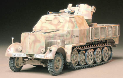 Tamiya 1/35 German 8ton Semi Track 3.7 cm Flak 37 Sd.Kfz.7/2 Armored Cab Type - Hobby Sense
