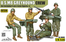 1/16 US M8 Greyhound Crew, RESIN - Hobby Sense