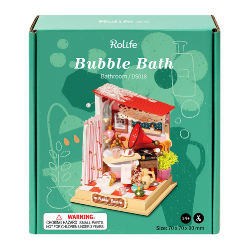 Bubble Bath DIY Miniature House - Hobby Sense