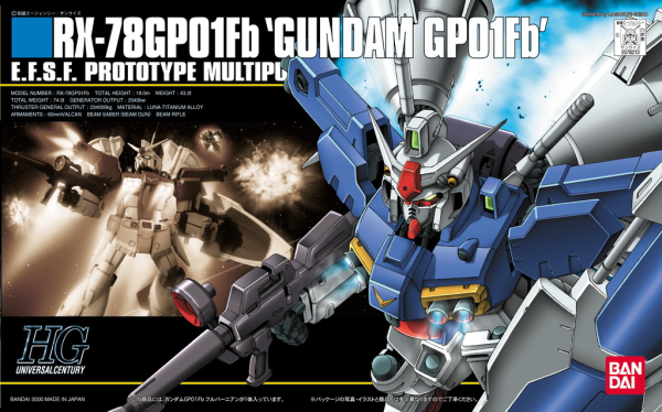 1/144 HGUC #18 GP01Fb Gundam - Hobby Sense