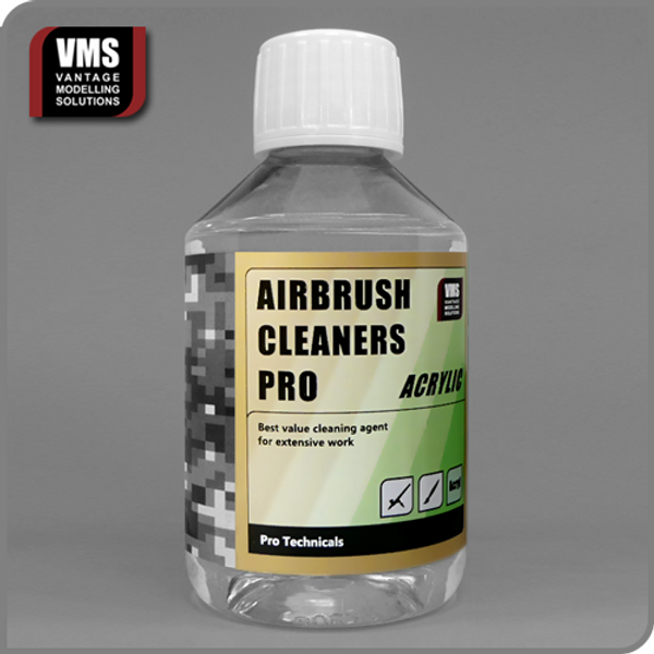 Airbrush Cleaner Pro Acrylic Solution 200 ml - Hobby Sense