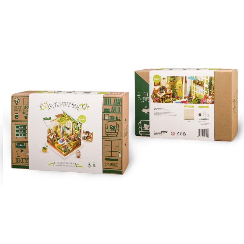 Miller's Garden DIY Miniature House Kit - Hobby Sense