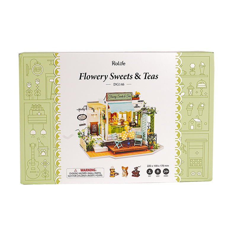 Flowery Sweets & Teas - Hobby Sense