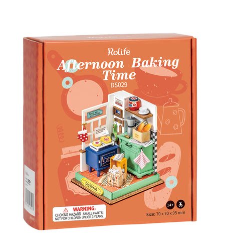 Afternoon Baking Time DIY Miniature House - Hobby Sense