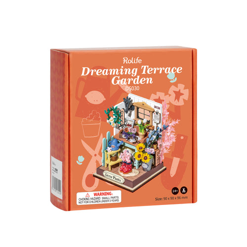 Dreaming Terrace Garden DIY Miniature House - Hobby Sense