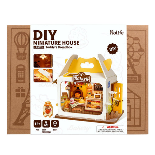 Teddy’s Breadbox DIY Miniature House - Hobby Sense