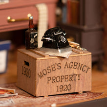 Mose's Detective Agency DIY Miniature House Kit - Hobby Sense