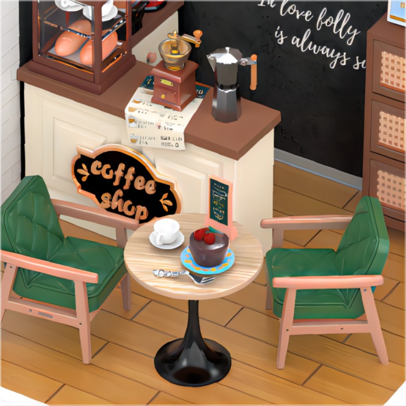Breezy Time Cafe (Plastic) - Hobby Sense