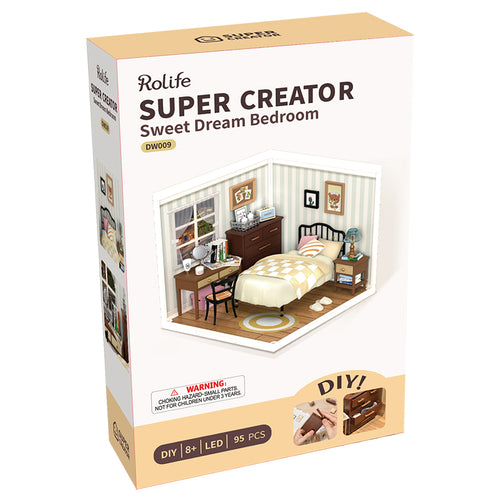 Sweet Dream Bedroom (Plastic) - Hobby Sense