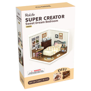 Sweet Dream Bedroom (Plastic) - Hobby Sense