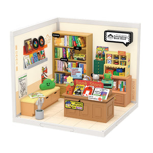 Fascinating Book Store (Plastic) - Hobby Sense