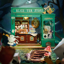 Alice's Tea Store DIY Miniature House Kit - Hobby Sense