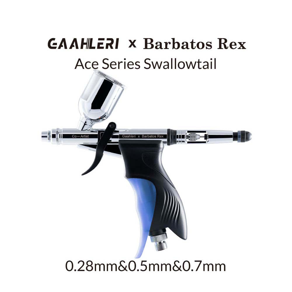 Ace Series GHAC-Swallowtail & Barbatos Rex 0.28mm&0.5mm&0.7mm Airbrush
