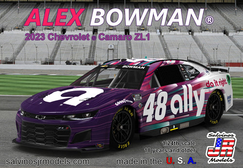 1/24 Hendrick Motorsports, Alex Bowman 2023 Chevrolet Camaro Primary - Hobby Sense
