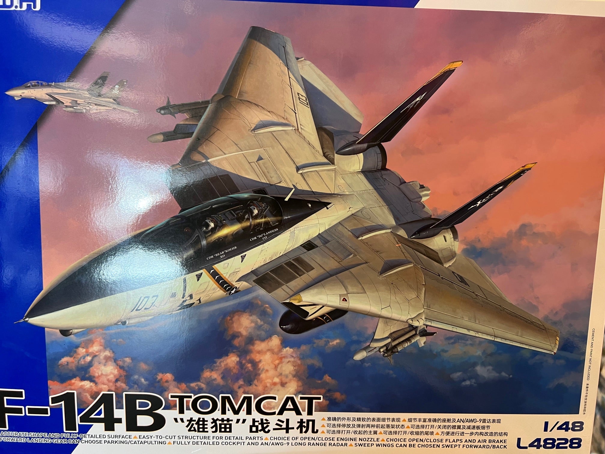 1/48 F14-B Tomcat - Hobby Sense