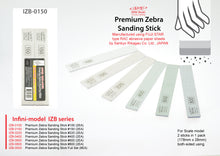 Selection of Infini Premium Zebra Sanding Sticks - Hobby Sense