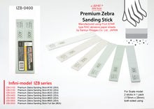 Selection of Infini Premium Zebra Sanding Sticks - Hobby Sense