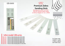 Selection of Infini Premium Zebra Sanding Sticks - Hobby Sense