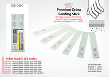 Selection of Infini Premium Zebra Sanding Sticks - Hobby Sense
