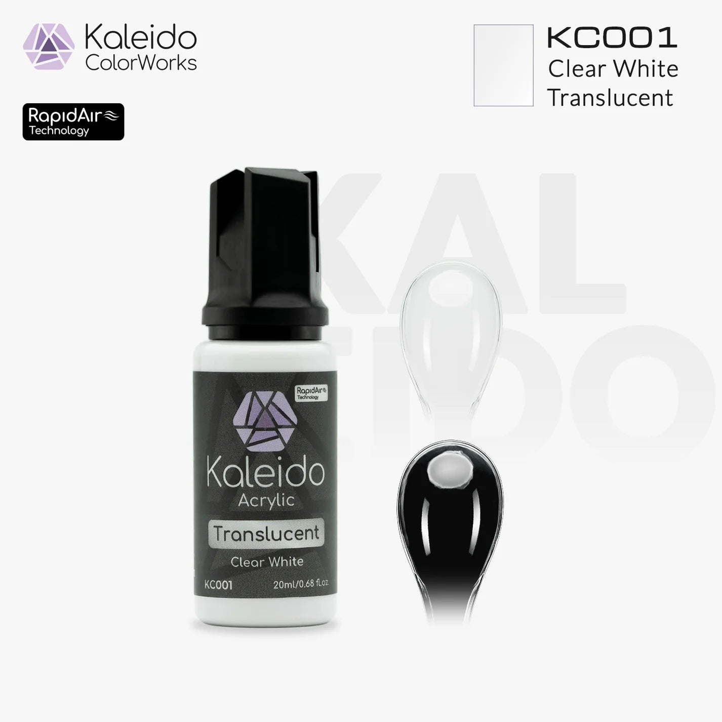 Selection of Kaleido Gaahleri Airbrush Paints (Gloss, Matt, Clear, Metallics)