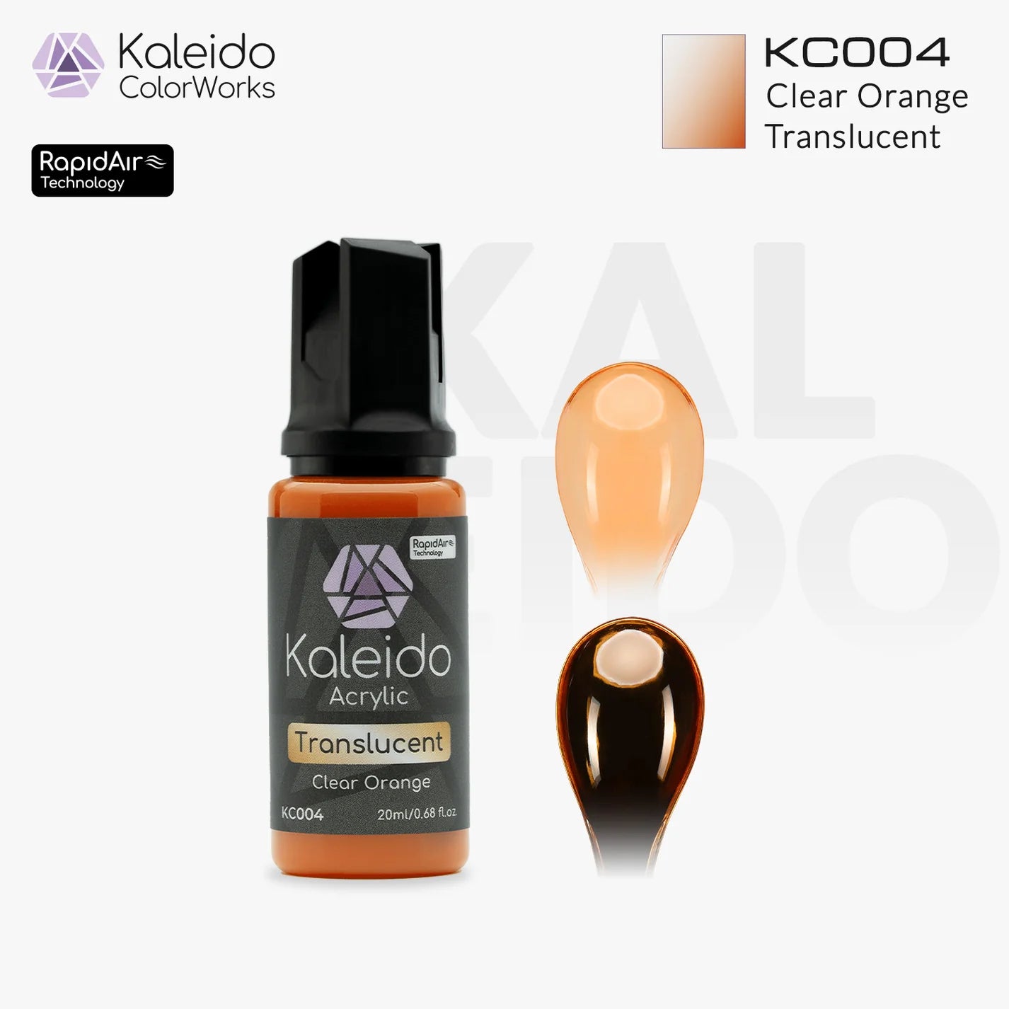 Selection of Kaleido Gaahleri Airbrush Paints (Gloss, Matt, Clear, Metallics)