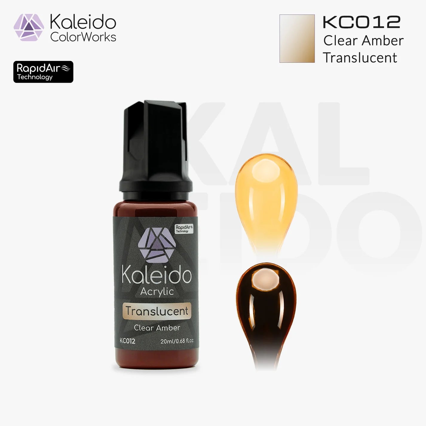 Selection of Kaleido Gaahleri Airbrush Paints (Gloss, Matt, Clear, Metallics)